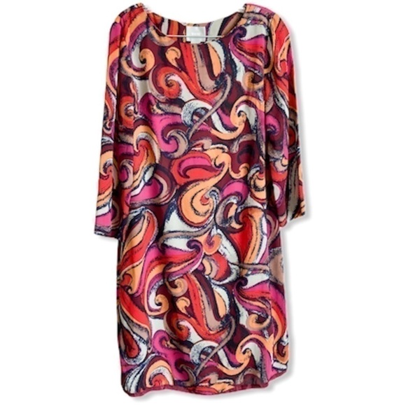 Anthropologie Maeve Abstract Shift Dress - Picture 1 of 5